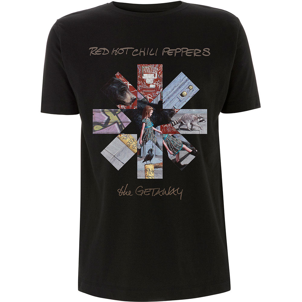 Image of Red Hot Chili Peppers T-shirt - Gateaway Album Asterix Rock Off